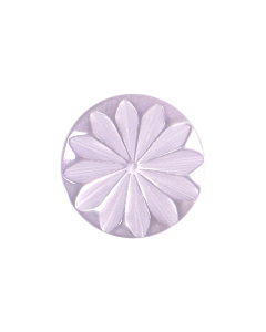 P1381 Flower Head 18L Purple(65) Shank Button