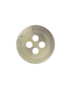 P151 Round Horn Look 24L Grey(205) 4 Hole Button