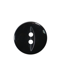 P16 Fish Eye 22L Black(10) 2 Hole Button