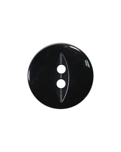 P16 Fish Eye Black(10) 2 Hole Button