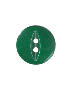 P16 Fish Eye 22L Green(35) 2 Hole Button