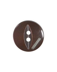 P16 Fish Eye 18L Brown(48) 2 Hole Button