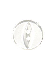 P16 Fish Eye 22L Clear(50) 2 Hole Button