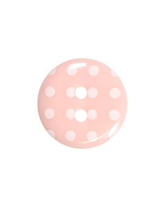 P1724 Spotty 24L Pink(220) 2 Hole Button