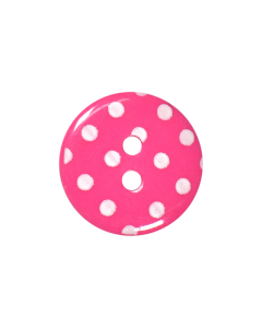 P1724 Spotty 20L Pink(227) 2 Hole Button