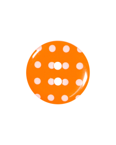 P1724 Spotty 20L Orange(331) 2 Hole Button