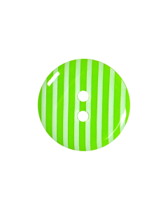 P1725 Stripey 24L Green(441) 2 Hole Button