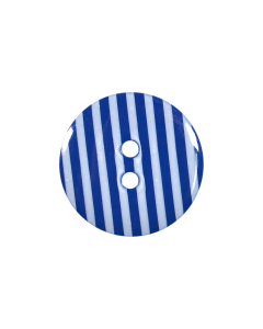 P1725 Stripey 24L Blue(765) 2 Hole Button