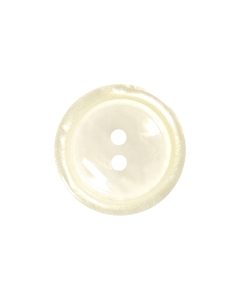 P2520 Mottled 28L White 2 Hole Button