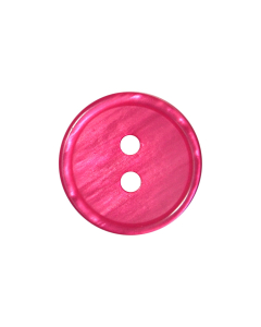 P31 Ring Edge MOP Look Pink(D457) 2 Hole Button