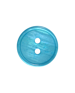 P31 Ring Edge MOP Look Turquoise(D547) 2 Hole Button