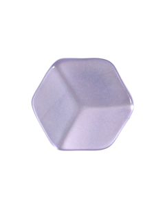 P3495 Hexagon 24L Purple(15) Shank Button