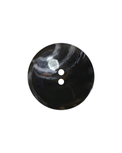 P3828 Horn Look 44L Black(10) 2 Hole Button