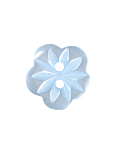 P3 Petal 28L Blue(22) 2 Hole Button