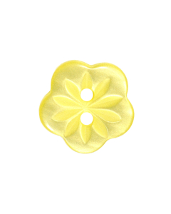 P3 Petal 24L Yellow(3) 2 Hole Button