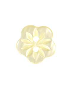 P3 Petal 24L Cream(8) 2 Hole Button