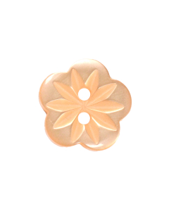 P3 Petal 28L Orange(Lt.49) 2 Hole Button