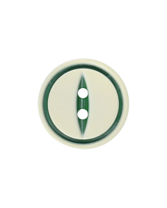 P405 Fancy Fish Eye 36L Green(62) 2 Hole Button