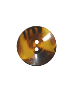 P414 Tortoiseshell 24L Brown(332-02) 2 Hole Button