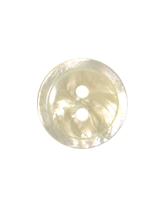 P521 Special Wavy Rim Edge 22L Natural 2 Hole Button