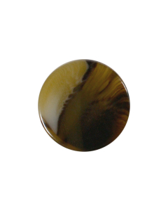 P530 Mottled Polished Horn Look 24L Brown(05) Shank Button