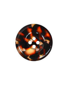 P54 Multitone  Tortoiseshell 4 Hole Button