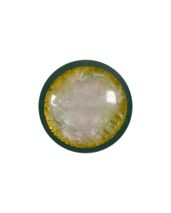 P555 Mottled 32L Green(340) Shank Button