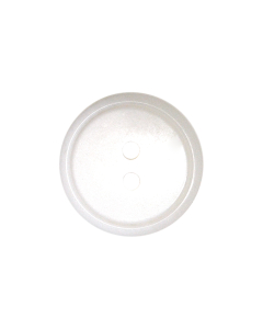 P565 Round Ring Edge Two Tone 32L White(21) 2 Hole Button