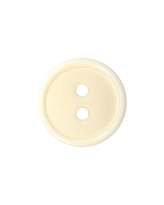 P600 Ring Edge 44L Cream(J03) 2 Hole Button