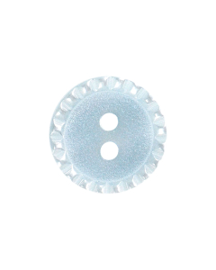 P734 Fancy Ring Edge 28L Blue(63) 2 Hole Button