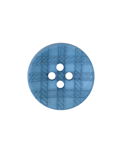 P75 Lasered Check Pattern Denim 4 Hole Button