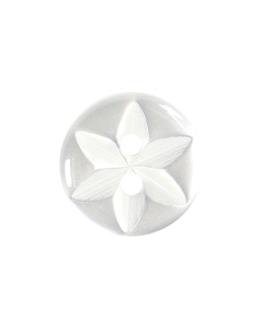 P86 Star 26L White 2 Hole Button