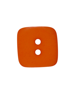 P8 Square 36L Orange 2 Hole Button
