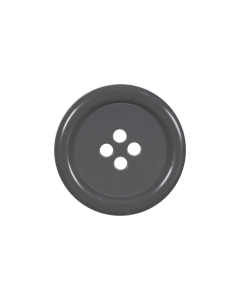 P975 Chunky Rim Grey(99) 4 Hole Button