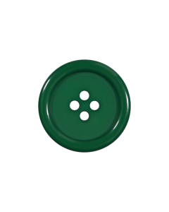 P975 Chunky Rim Green 4 Hole Button