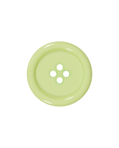 P975 Chunky Rim Mint 4 Hole Button