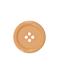 P975 Chunky Rim 24L Peach 4 Hole Button