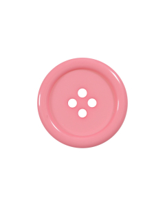 P975 Chunky Rim Pink 4 Hole Button