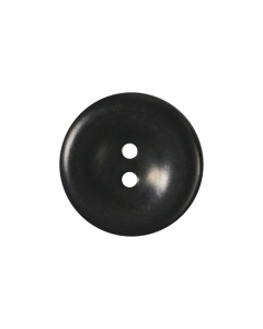 W100 Cup Shape Black 2 Hole Button
