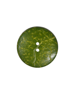W285 Matt 32L Green 2 Hole Button