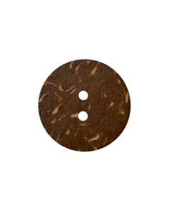 W289 Round 36L Brown 2 Hole Button