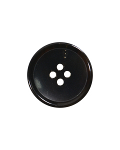 X267 Round 36L Black(1010) 4 Hole Button