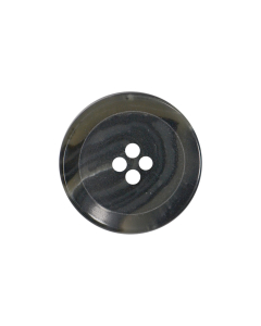 X286 Mottled Horn Look Brown(275) 4 Hole Button