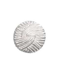 X641 Twisted 15mm White Shank Button