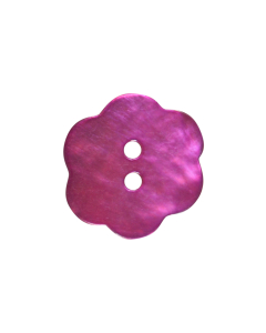 X800 Coloured Flower 24L Pink(R277) 2 Hole Button