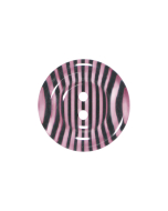 P1197 Transparent Stripe Detail 32L Pink(NC12)/Clear 2 Hole Button