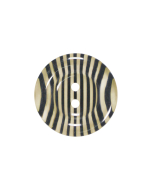 P1197 Transparent Stripe Detail 32L Yellow/Clear 2 Hole Button
