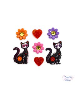 CJJ-12181 Day of the Dead Cats