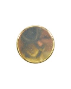 B1062 Plain Blazer Gold Shank Button