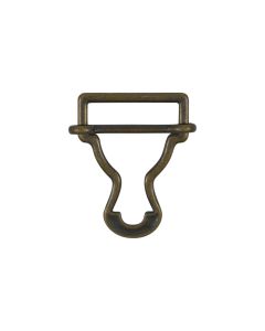B125 Buckle 25mm Old Brass Fitting